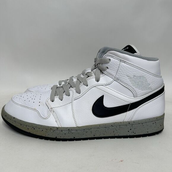 Nike Shoes Air Jordan 1 Mid Retro “White Cement” 2024 main image 5